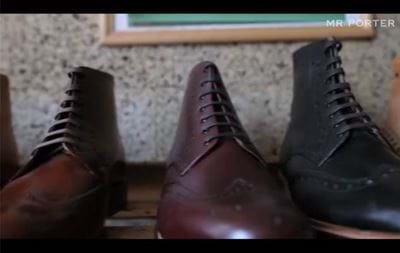 at straffe Formand domæne Video: Sådan bliver et par sko fra Grenson til - Euroman